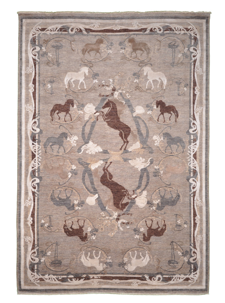 Khalilian Carpets Teppich braun